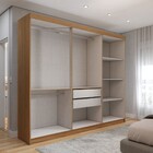 Guarda-roupa Casal Aurora Radiante 6 Portas 2 Gavetas Marroco