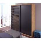 Guarda-roupa Casal Autes 2 Pt 5 Gv Álamo E Preto