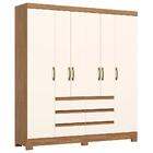 Guarda Roupa Casal B355 6 Portas E 6 Gavetas - Móveis Briz