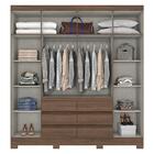 Guarda Roupa Casal B355 Com 6 Portas E 6 Gavetas - Móveis Briz