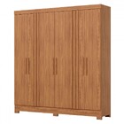 Guarda Roupa Casal B367 Ripado 6 Portas - Móveis Briz