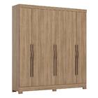 Guarda Roupa Casal B368 6 Portas - Móveis Briz