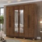 Guarda-roupa Casal Bahamas 6 Portas 2 Gavetas Com Espelho Imb