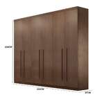 Guarda-roupa Casal Bahia 6 Pt Café