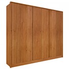 Guarda-roupa Casal Barcelona 6 Portas 6 Gavetas Ripado Cinamo