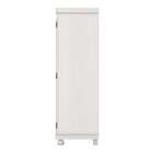 Guarda-roupa Casal Bastian Madeira Maciça 3 Pt Branco