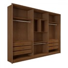 Guarda-roupa Casal Belchior 6 Portas 6 Gavetas Cinamomo - Pan