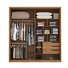 Guarda Roupa Casal Belga 2 Portas Deslizantes 1 Porta Em Espe