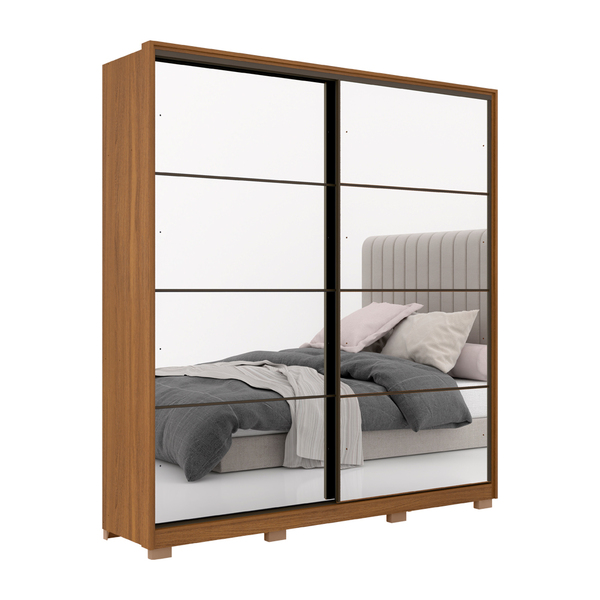 Guarda Roupa Casal Belga 2 Portas Deslizantes 2 Porta Em Espe