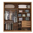 Guarda Roupa Casal Belga 2 Portas Deslizantes 3 Gavetas Amend