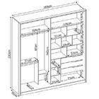 Guarda Roupa Casal Belga 2 Portas Flex - Demartêz