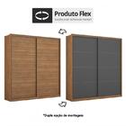 Guarda Roupa Casal Belga 2 Portas Flex - Demartêz