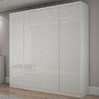 Guarda-roupa Casal Bello 4 Portas Brilho – Novo Horizonte - B