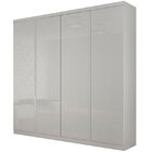 Guarda-roupa Casal Bello 4 Portas Brilho – Novo Horizonte - B