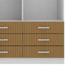 Guarda-roupa Casal Bergamo 6 Portas 9 Gavetas Demolição - Evi