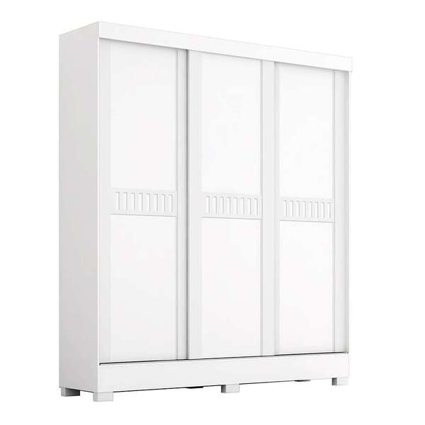 Guarda-roupa Casal Betina 3 Pt 4 Gv Branco