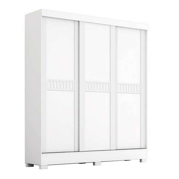 Guarda-roupa Casal Betina 3 Pt 4 Gv Branco