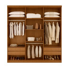 Guarda Roupa Casal Boston 6 Portas E 4  Gavetas Moderna