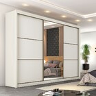 Guarda-roupa Casal Bragança 2 Portas 6 Gavetas Com Espelho 10