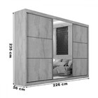 Guarda-roupa Casal Bragança 2 Portas 6 Gavetas Com Espelho 10