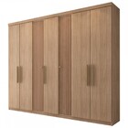 Guarda-roupa Casal Brooklyn 7 Portas 2 Gavetas Havana/havana