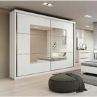 Guarda-roupa Casal C/ Espelho 2 Portas 6 Gavetas Toronto Plus
