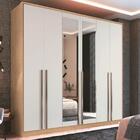Guarda-roupa Casal C/espel 6 Por 2 Gav 100% Mdf Castro Lorde
