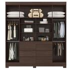 Guarda Roupa Casal Cádis Com Multiuso Golden Com Cômoda Londo