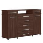 Guarda Roupa Casal Cádis Com Multiuso Golden Com Cômoda Londo