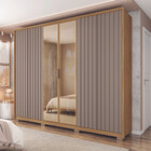 Guarda Roupa Casal Caemmun Centurium 270 Cm 6 Portas Com Espe