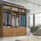 Guarda Roupa Casal Cairo 3ps Corre 9 Gav.