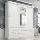 Guarda Roupa Casal Cairo 3ps Corre 9 Gav C/ Esp