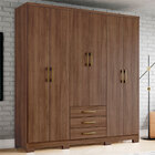 Guarda Roupa Casal Caju Castanho - Henn