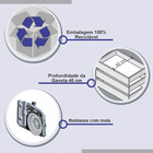 Guarda Roupa Casal California 2 Portas Com Espelho 6 Gavetas