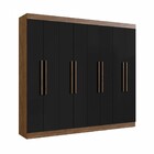 Guarda-roupa Casal Califórnia 8 Portas 4 Gavetas 100% Mdf Cas