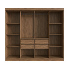 Guarda-roupa Casal Califórnia 8 Portas 4 Gavetas 100% Mdf Cas
