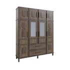 Guarda-roupa Casal Campo Grande 8 Portas 2 Gavetas Com Espelh