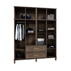 Guarda-roupa Casal Campo Grande 8 Portas 2 Gavetas Com Espelh