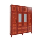 Guarda-roupa Casal Campo Grande 8 Portas 2 Gavetas Com Espelh