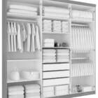 Guarda Roupa Casal Canoas Mapi Móveis 6 Portas 3 Gavetas - Am