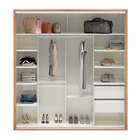 Guarda-roupa Casal Caribe 2 Pt 2 Gv Freijó E Off White 229 Cm