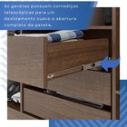 Guarda-roupa Casal Casal 6 Portas 3 Gavetas Com Espelho Com P