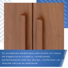 Guarda-roupa Casal Casal 6 Portas 3 Gavetas Roma Espresso Móv