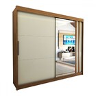 Guarda-roupa Casal Castle Rock 100% Mdf 2 Portas 4 Gavetas Co