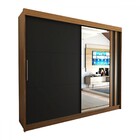 Guarda-roupa Casal Castle Rock 100% Mdf 2 Portas 4 Gavetas Co
