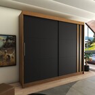 Guarda-roupa Casal Castle Rock 100% Mdf 2 Portas 4 Gavetas Fr