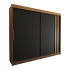 Guarda-roupa Casal Castle Rock 100% Mdf 2 Portas 4 Gavetas Fr