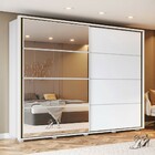 Guarda-roupa Casal Cavic 2 Portas 6 Gavetas Branco Hp - Henn