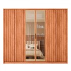 Guarda-roupa Casal Centurium 6 Portas 6 Gavetas Freijo - Caem
