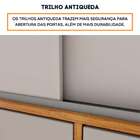 Guarda-roupa Casal Chicago 3 Pt 9 Gv Cinamomo E Off White